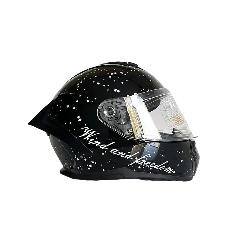 Nieuwe Mode Dot Goedgekeurd Custom Hoge Hardheid Kleurrijke Full Face Helm Motorfiets Topkwaliteit Motorrijhelm