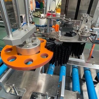 Machine automatique de production électrique de chaîne du froid pour l'enroulement, l'emballage et le scellage de boîtes en mousse de polystyrène pour les aliments et les boissons PLC
