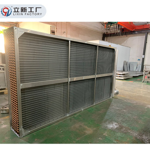 Intercambiador de Calor de Bobina Aletada de Aluminio Hidrófilo de Fábrica Lixin, Refrigeración por Agua, Personalizado para la Industria Textil Ligera - Product Image 1
