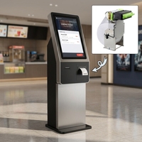 Imprimante thermique pour borne de distribution de billets en libre-service Cashino KP-300V 80 mm, équipée d'une interface série USB