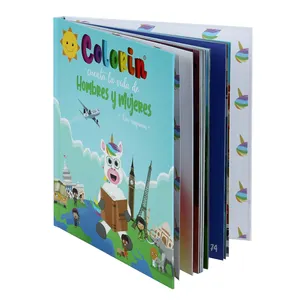 Unique Printing Children Book Publishing Hard Cover Books Printing Children