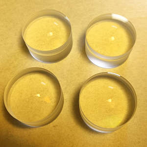 Lente óptica plano-convexa 30mm 40mm 50mm Longitud focal Lente de vidrio óptico - Product Image 6