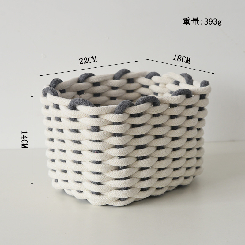 White and gray two-tone, small size 22*18*14