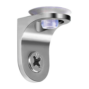 Suction Cup Plate Support Stainless Steel Shelf Support Easy Installation Modern Simple Design - Product Image 1