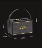 Rétro pour haut-parleur portable sans fil, maison, extérieur, grand volume, caisson de basses, cadeau d'anniversaire, stéréo, sans télécommande