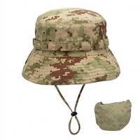 Topi memancing luar ruangan tabir surya UV topi taktis Panama nelayan lipat Sniper kamuflase kustom layanan OEM uniseks ACE