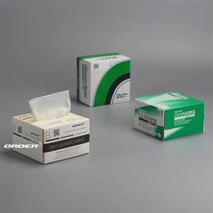 Fournisseur de fabrication OEM de lingettes de nettoyage optiques antistatiques non pelucheuses en fibre de cellulose écologique - Product Image 2