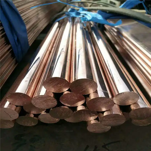 Alta Qualidade Astm JIS Dia 2-90mm 99,9% Cobre Puro C1100 C11000 T2 Rodada Sólida <span class=keywords><strong>Rod</strong></span> Cobre Bar - Product Image 3