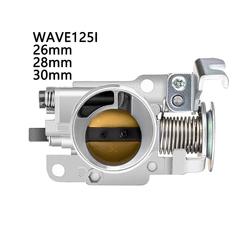 Válvula de acelerador para motocicleta Honda WAVE110 WAVE110I WAVE125I WAVE 110 110I 125I, 26mm, 28mm, 30mm