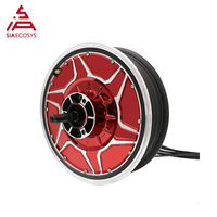 QS moteur Offre Spéciale moto électrique nouveau QS268 9000W 12*3.0 pouces V5 72V 130kph BLDC moyeu moteur ND72890 contrôleur Kits