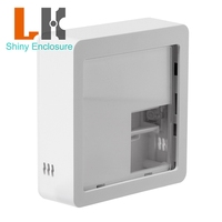 Boîtier de commutation en plastique ABS 60*63*21.2mm pour détecteur intelligent de température et d'humidité à écran numérique