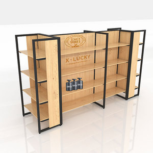 Utilisé Commodité Superbe D'équipement D'équipement De Magasin De Support Rond Diviseur D'étagère De Supermarché Étal de Marché D'affichage - Product Image 1