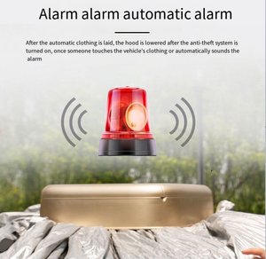 Copriauto Telo Intelligente Completamente <span class=keywords><strong>Automatico</strong></span> 2025 con Telecomando Ombrello per <span class=keywords><strong>Auto</strong></span> Facile da Installare con Pannello Solare - Product Image 2