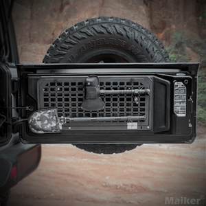 Tailgate Table for <strong>Jeep</strong> Wrangler JK JL Accessories Rear Foldable <strong>Cargo</strong> Shelf for <strong>Jeep</strong> Tactical Molle Panel - Product Image 4