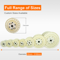 Bobine de câble en plastique industrielle PN800 pour l'emballage de fils électriques et le transport logistique