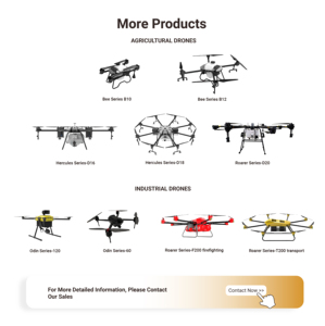 Drone agricole télécommandé haute précision pour la pulvérisation, avec une productivité et une efficacité élevées, garantie 1 an - Product Image 5