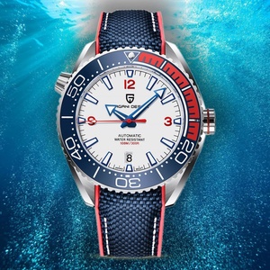 PAGANI DESIGN 1679 Montre mécanique pour homme de marque haut de gamme, bracelet en céramique, étanche, automatique, nouvelle montre en saphir - Product Image 4