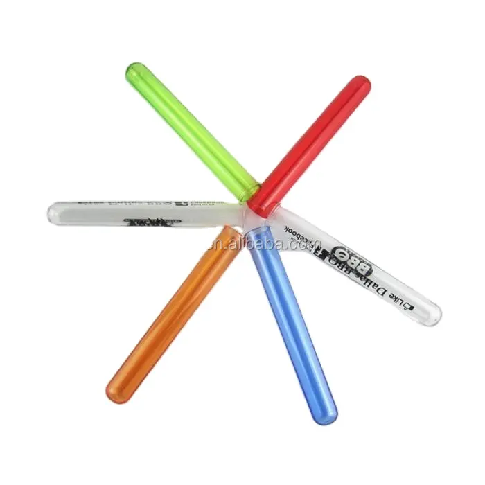 Tubo de teste de plástico multicolorido 100 x, óculos de atirar neon-30ml