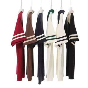 เสื้อเชิ้ตแขนสั้นผู้ชายผ้าคอตตอน 100% ปักโลโก้ได้ ไม่เป็นขุย ผ้าถักเนื้อแน่น สีกรมท่า ลำลอง มีกระเป๋า ดีไซน์หรู น้ำหนัก 220 กรัม - Product Image 2