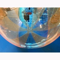Ballon de football aquatique gonflable transparent d'été, ballon aquatique coloré léger et écologique pour piscine, plage et événements