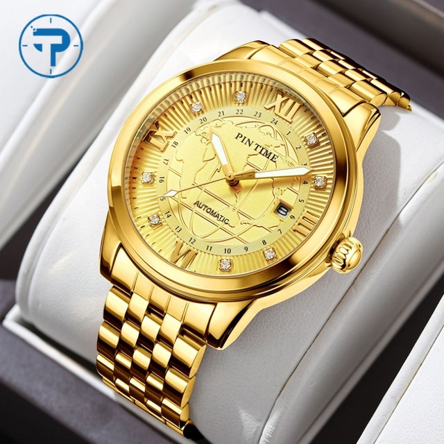 Luxury Designer Men's Automatic Mechanical Movement Date Watch High Quality Stainless Steel Luminous Waterproof Fashionable