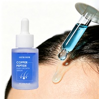 Serum Penumbuh Rambut GHK-Cu Label Pribadi, Perawatan Penumbuh Rambut dengan Peptida Tembaga, Serum Anti Rambut Rontok, Serum Nutrisi Kulit Kepala