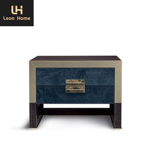 Pequeño estilo francés 1 cajón mediados de siglo moderno <span class=keywords><strong>barato</strong></span> blanco de madera mesita de noche muebles de dormitorio mesita de noche - Product Image 6