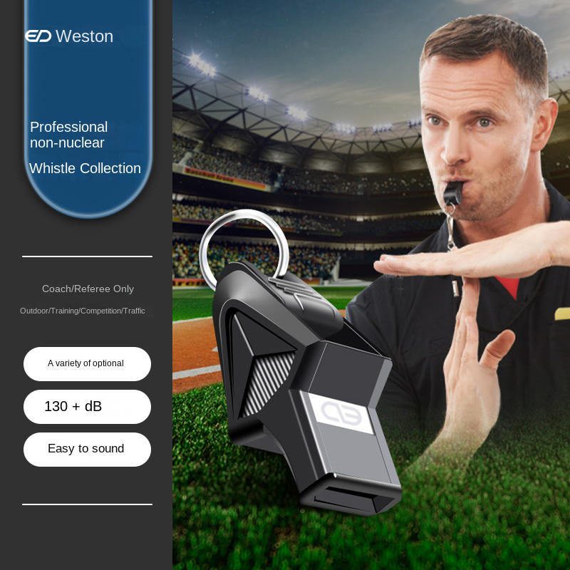 Sifflet D'entraînement De Dauphin | Sifflet Marin 130 DB | Sifflet De Bateau Puissant Pour Garde-côtes Avec Clip Rembourré Pour La Bouche De Football