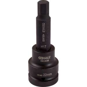 KS TOOLS - 450.0463 Douille à chocs 3/4 '', hexagonale, longue-DOUILLES À IMPACT EAN 4042146333334 ET ACCESSOIRES - Product Image 1
