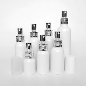 Nước Hoa Trắng Atomizer Spray Chai 30Ml 50Ml 2Oz 80/100/120Ml Vàng Phun Nhôm Đi Du Lịch Mỹ Phẩm Dispenser Chai - Product Image 4