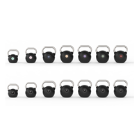 Vente d'usine CPU en fonte Kettlebell Fitness équipement d'exercice poignée chromée de haute qualité KettleBell