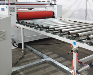 Presse à <span class=keywords><strong>membrane</strong></span> de laminage à froid entièrement automatique pour le travail du bois avec moteur à engrenages et roulement pour PET/PVC mat - Product Image 2