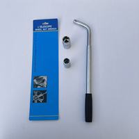 Clé à douille extensible pour démontage automobile, clé à écrous de roue pour réparation de pneus, outil de démontage d'écrous de roue