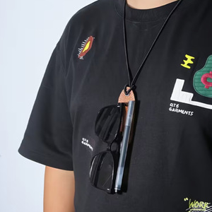 In stock, simple and stylish commuter <b>glasses</b> lanyard, <b>adjustable</b> PU leather <b>glasses</b> chain, multi-functional sunglasses and - Product Image 3
