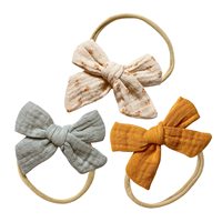 Bandeaux et nœuds personnalisables pour bébés filles, accessoires pour cheveux super doux pour nouveau-nés et tout-petits