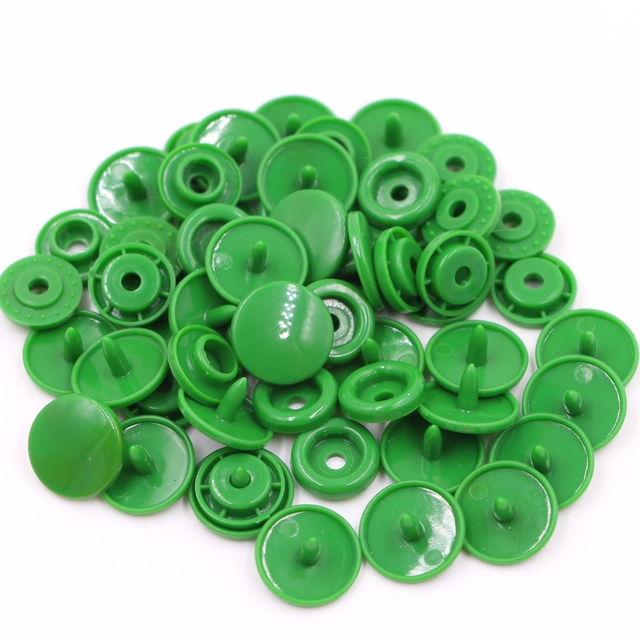 Multi Color Concealed Children's Round Snap Plastic Buttons, Sweater Down Jacket Buttons