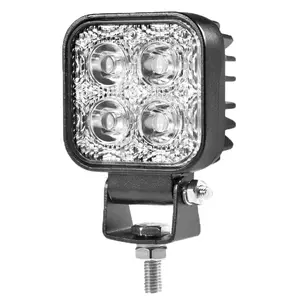 QIDEWIN ไฟ Led 12W สำหรับรถยนต์,ไฟ Led หน้ารถ Atv ไฟ Led ติดรถบรรทุกออฟโร้ดขนาด3นิ้วไฟตัดหมอกบนหลังคารถ