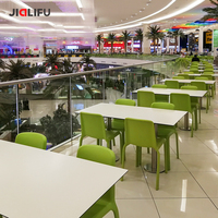 Vente directe d'usine, plateau de table basse en HPL imperméable