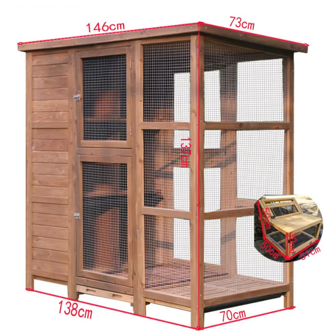 6 Room with jumping cage S Brown