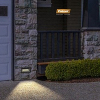 Fabricant chinois d'éclairage LED, lumière d'escalier encastrée d'angle extérieure 12W en aluminium, marque LED pour distributeurs et détaillants