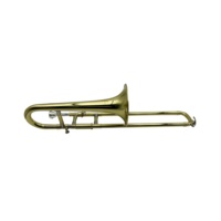 Children's Gold BB Trombone Trumpet with Lacquer Surface OEM Accepted Brass Instrument JYCTR03