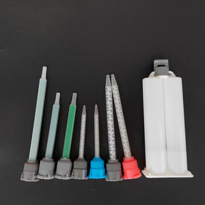 Puntas de Mezcla Estática Desechables de Doble Jeringa MB05-16 MB05-24 1x1, Boquilla de Mezcla Cuadrada de 50 ml, Boquilla de Mezcla de Dos Componentes para Epoxi, para Soldadura J-B - Product Image 1