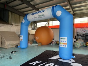 Gapura Masuk Tiup Bersegel dengan Cetak Kustom, Inflatable Iklan dari PVC yang Diperkuat untuk Pintu Masuk Registrasi Lomba - Product Image 3