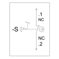 Boîtier rond de 22 mm pour PLC, borne à vis pour appareils de commande, équipement électrique à montage au sol 3SU1801-0NA00-2AC2