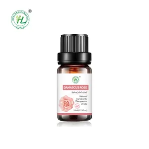 Hl-aceite esencial de Rosa orgánico 100% puro, aceite esencial terapéutico a granel de rosa Búlgara, destilación de vapor