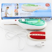 Appareils de blanchisserie, 3 pièces, vapeur de vêtements portables, brosse de fer à vapeur 800W avec un dissolvant à lintes et tasse
