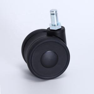 <span class=keywords><strong>Roulettes</strong></span> pivotantes sans trace 50/65 mm, double roue, avec tige d'insertion 11*22, pour meubles, armoires <span class=keywords><strong>TV</strong></span> / consoles multimédias - Product Image 2