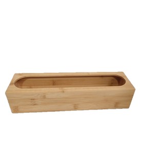 Bamboo Storage Box <b>Drawer</b> Basket Eco-Friendly Kitchen Fruit Vegetable Organizer 8-11.9in Depth - Product Image 5
