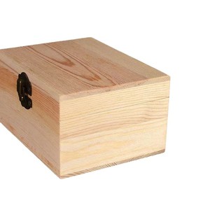 Wooden Storage Boxes Set 3Pcs Lockable Flip Top Jewelry Organizer Desktop <b>Box</b> Handmade Wood Material China Origin - Product Image 5