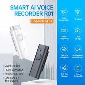 Registratore Vocale Digitale Mini con Controllo APP e Attivazione Vocale, Dispositivo di Registrazione <span class=keywords><strong>Audio</strong></span> AI - Product Image 2